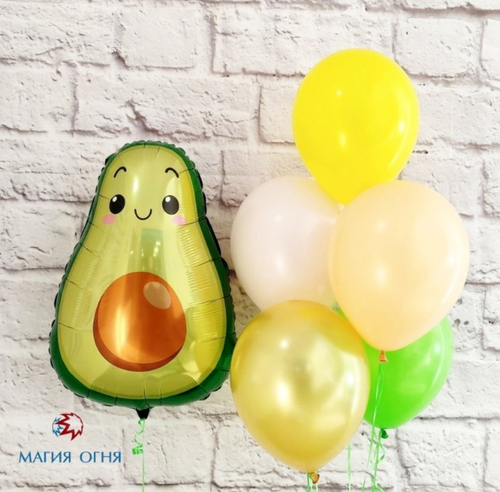Комплект из шаров "Авокадо Микс"