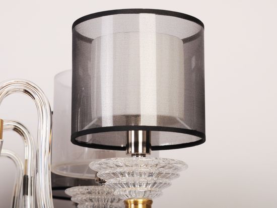 Подвесная люстра Manne L.4306-6 SILVER BL+WH