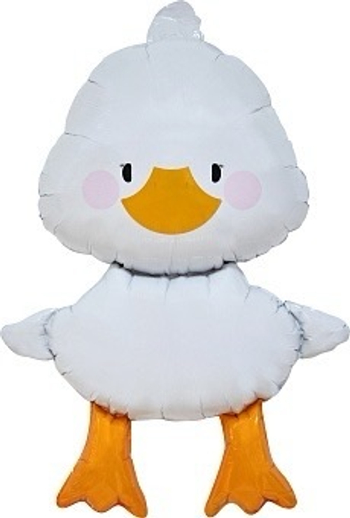 Шар фольга фигура 104см Гусь