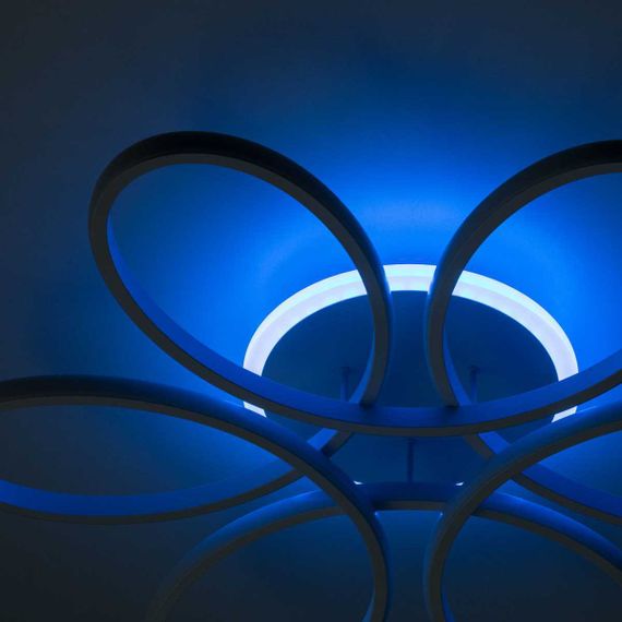 Потолочная светодиодная люстра Citilux Сезар Смарт CL233A170E