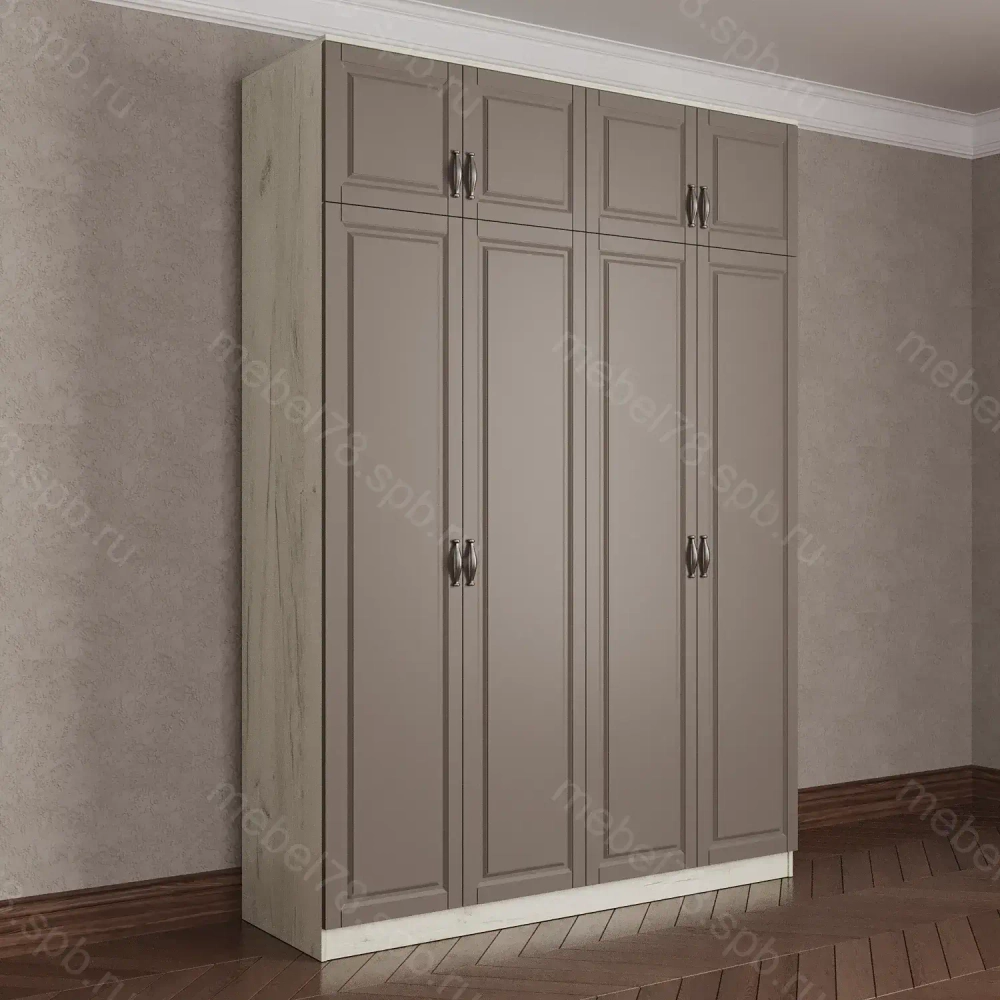 Шкаф распашной с антресолью 4/8 (мадес)