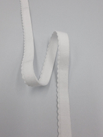Ажурная становая резинка белая 11 мм РА224