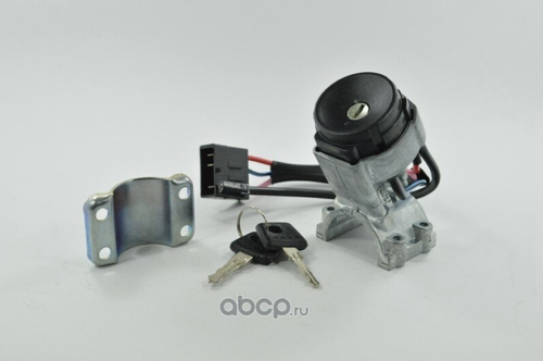 Замок зажигания /2190/ без личинок (С ЧИПОМ) (ГрандРиАл)