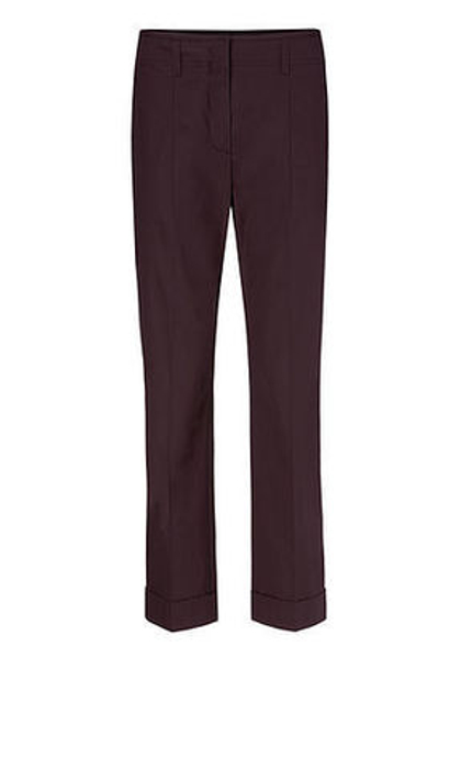 Marc Cain Брюки с завышенной талией из хлопка