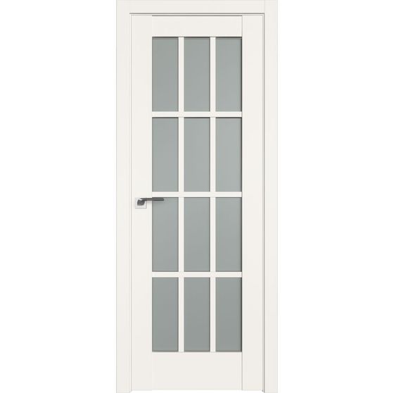 Фото межкомнатной двери unilack Profil Doors 102U дарквайт стекло матовое