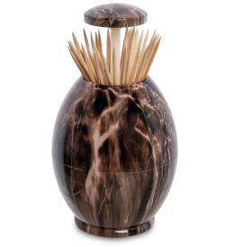 ЯЛ-08-06/2 Диспенсер для зубочисток коричневый