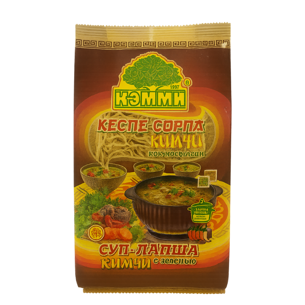 Суп-лапша Кэмми Кимчи с зеленью 100 гр