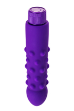 Нереалистичный вибратор A-Toys by TOYFA Dowk, силикон, фиолетовый, 17 см