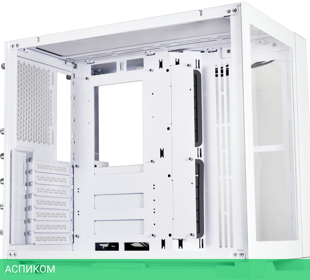 Корпус Lian Li O11 Dynamic Mini E-ATX без БП белоснежный (G99.O11DMI-S.00)