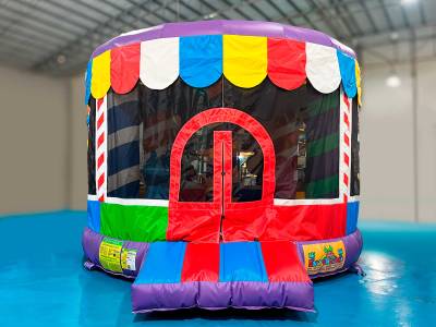 Коммерческий надувной батут «Карамельное Чудо» 5*5*3,5 м