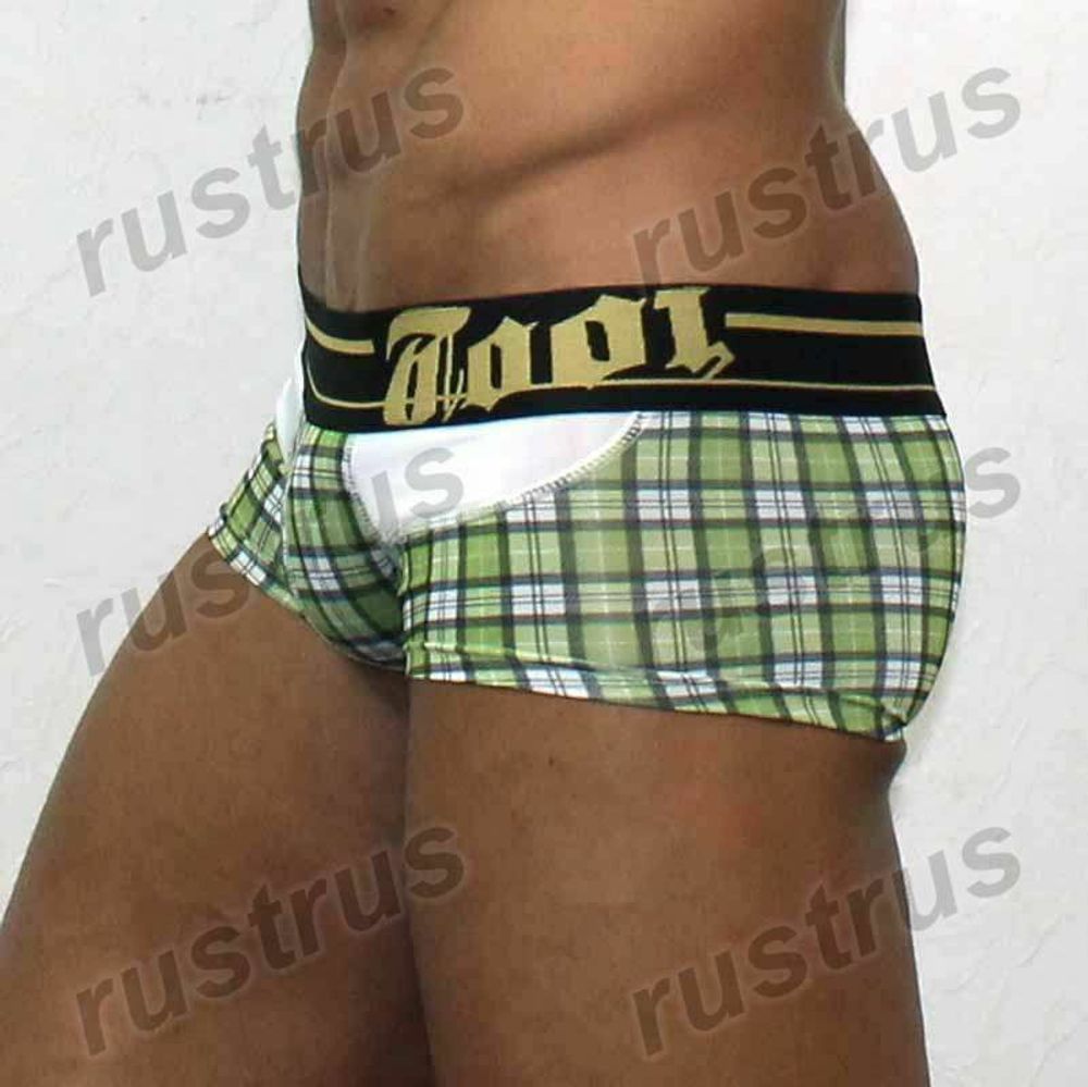 Мужские трусы хипсы зеленые TOOT TT00112