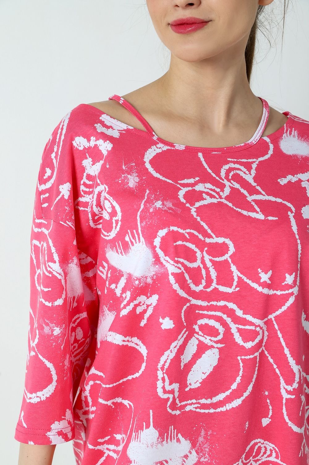 Туника женская Позитив-3 Виотекс РОЗОВЫЙ