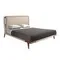 Кровать 7194 из экокожи цвета норки 180 х 200 см