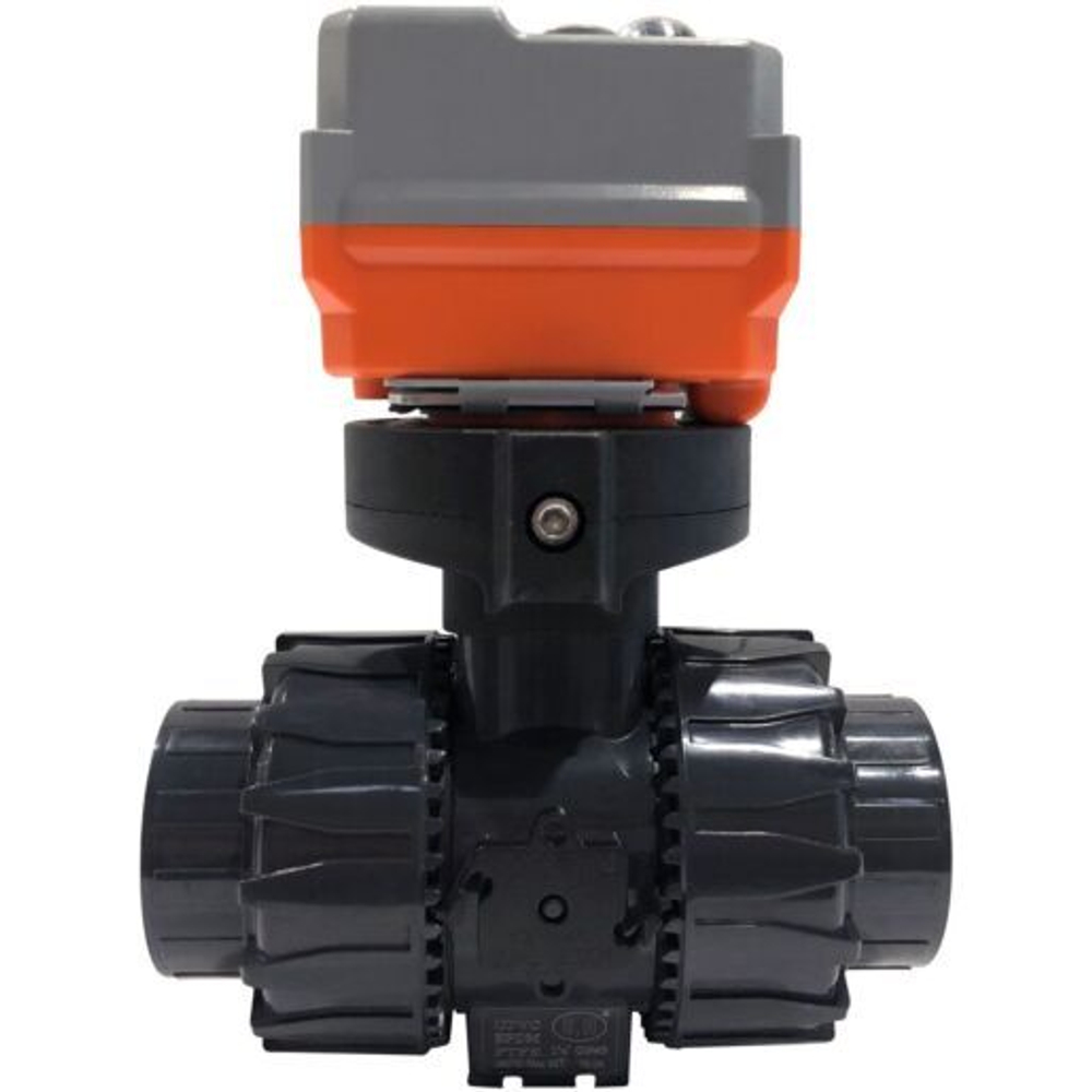 Кран шаровый Aquaviva с электроприводом PTFE/EPDM On-off type d63 AC24V
