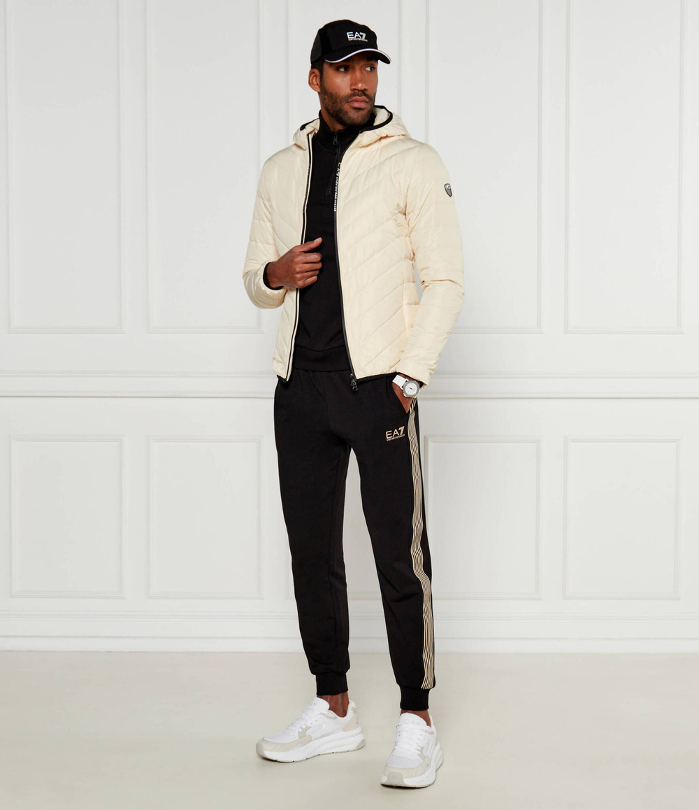 Пуховая куртка EA7 - экрю(8NPB14 PNE1Z)