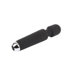 Черный жезловый вибратор Wacko Touch Massager - 20,3 см. (Цвет: черный)
