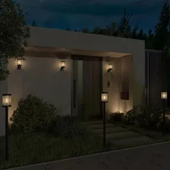 370941 STREET NT23 359 темно-серый Светильник ландшафтный IP44 E27 13W 220-240V IVORY