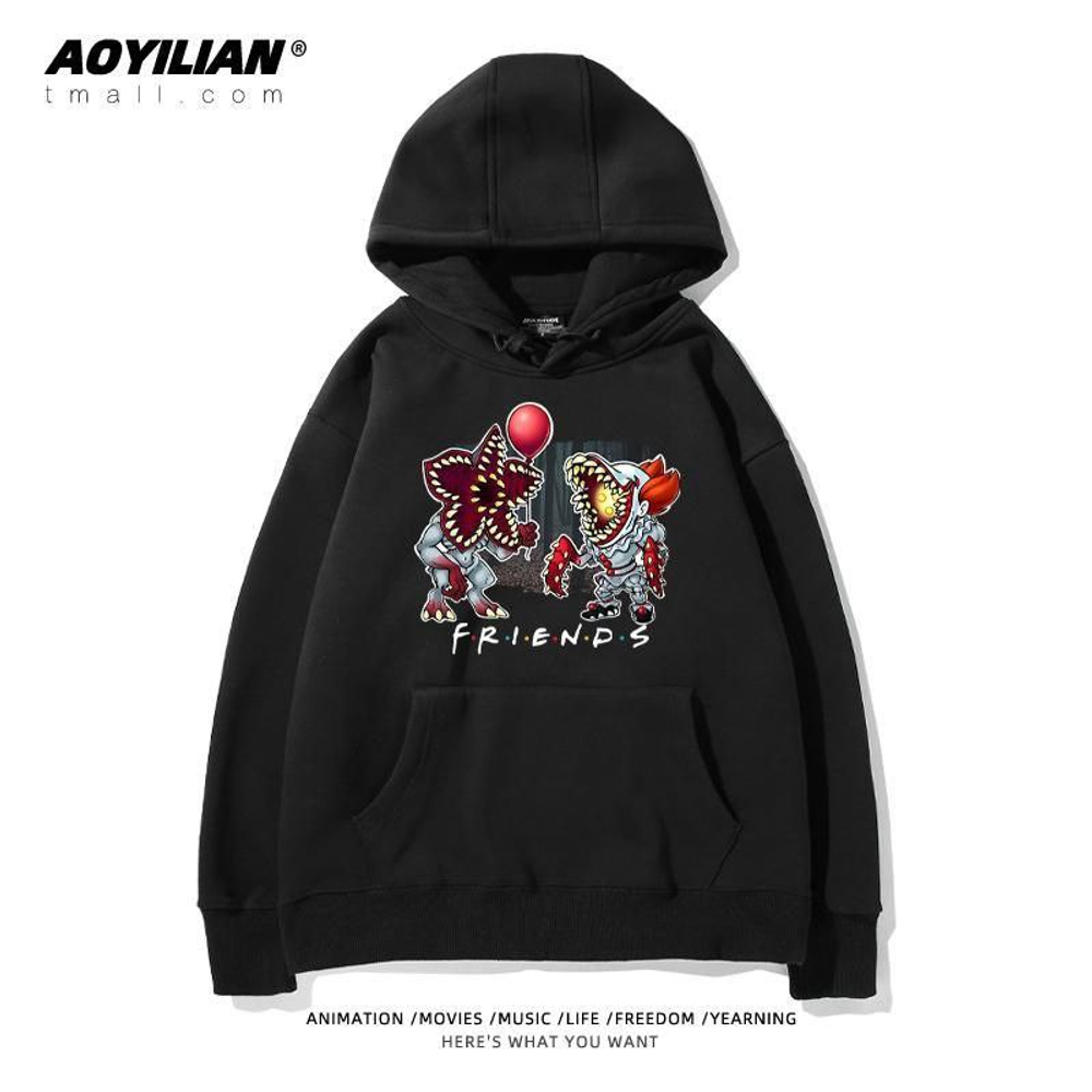 Толстовка-худи "Очень странные дела"