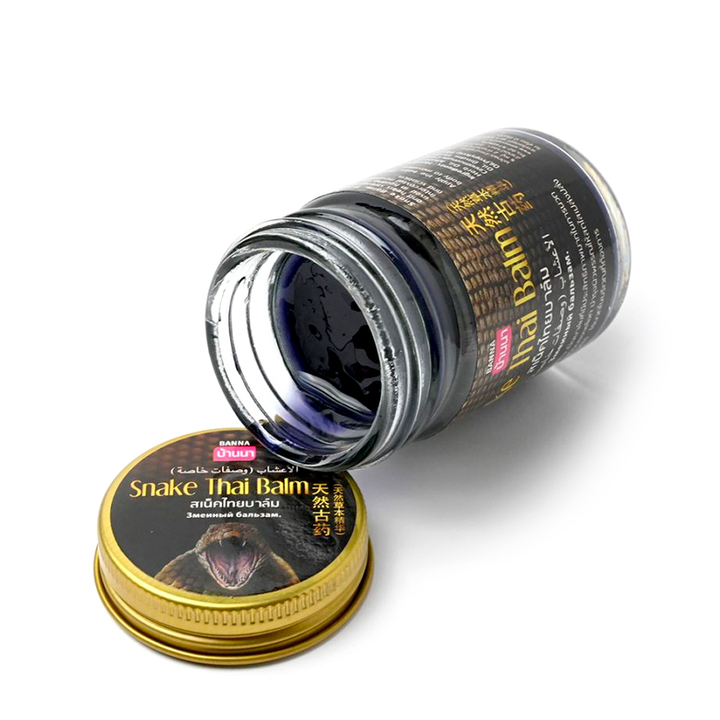 Бальзам Banna Snake Thai Balm черный змеиный 200 г
