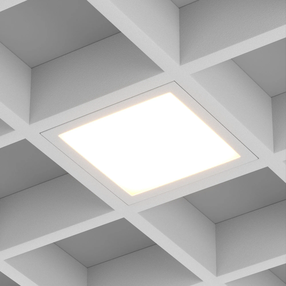 Светильник DL-GRIGLIATO-S90x90-12W Warm3000 (GR, 90 deg, 230) (Arlight, IP40 Металл, 5 лет) 047679