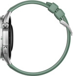 Смарт-часы Huawei Watch GT 6 Atum-B19W,  46мм,  1.47",  зеленый/серебристый