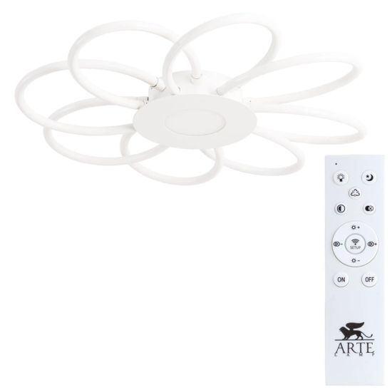 Потолочная люстра Arte Lamp POLLI A2528PL-8WH