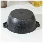 Кастрюля алюм, антиприг, 2 л, с крыш, крыш стекло, кругл, Мечта, Гранит star, 42803