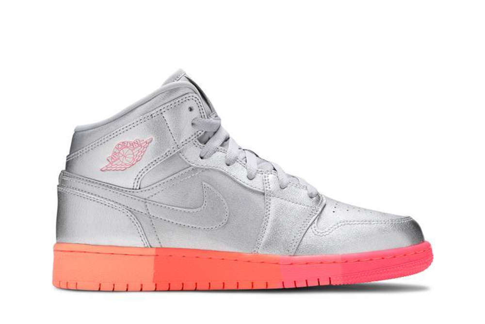 Кроссовки Jordan Air Jordan 1 Mid GS (Подростковая размерная сетка)