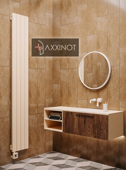 Axxinot Adero VE 1500 - вертикальный электрический трубчатый радиатор высотой 1500 мм