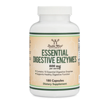 Double Wood Supplements - Digestive Enzymes - 180 x 400 mg capsules