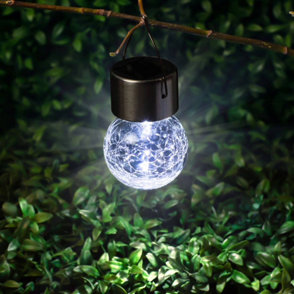 Светильник уличный ЭРА ERASF22-32 подвесной на солнечной батарее Лампочка | Садовые декоративные светильники