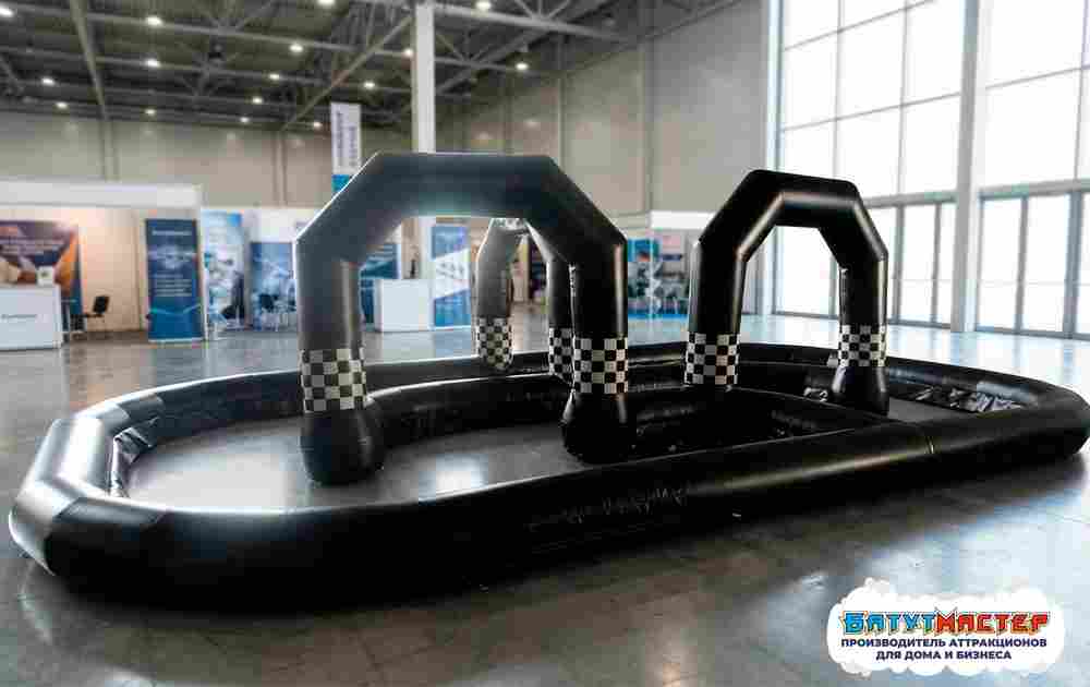 Надувная трасса «Картинг для электрокаров», 14×9×2,5 м