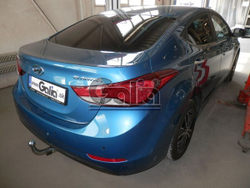 Фаркоп оцинкованный Galia H099C для Hyundai Elantra 2011-2016(паспорт и сертификат в комплекте)(без электрики)