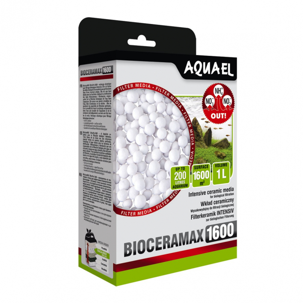 Наполнитель BIOCERAMAX 1600 Aquael 1000 ml.