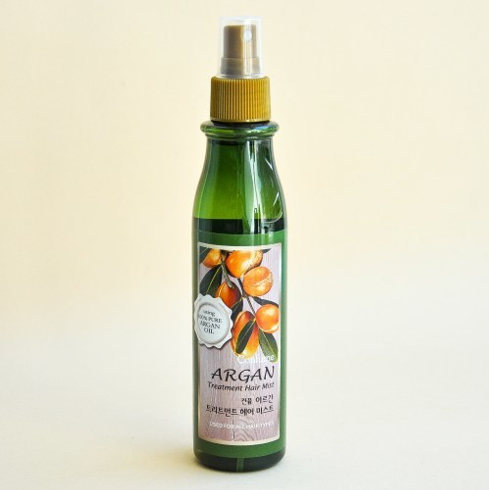 Welcos. Мист спрей для волос с аргановым маслом Confume Argan Treatment Hair Mist (Green)