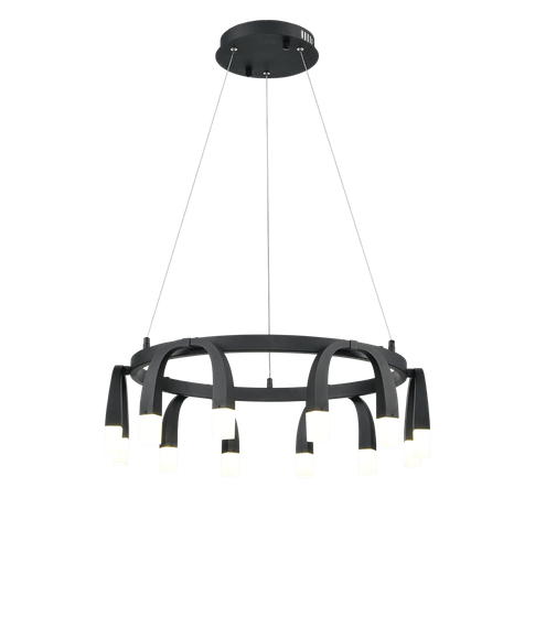 Подвесной светильник Vele Luce Negro VL7102P12