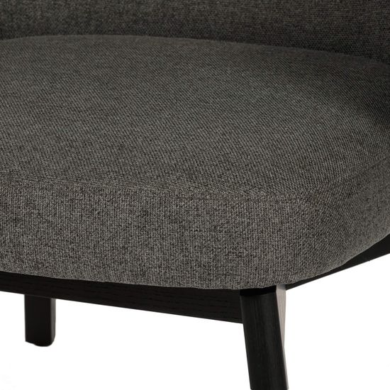 Кресло Terry Wood цвет темно-серый