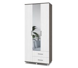 Шкаф трехстворчатый "Карина" К33 (ясень анкор темный/ясень анкор светлый), ЛДСП, MODERN