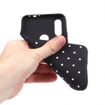 Чехол ТПУ в горошек для Xiaomi Redmi 7, 011374 Зеленый