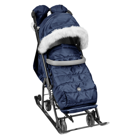 Коляска комбинированная «Ника Детям 7-5SK» Темно-синий (арт. НД7-5SK/ТС)