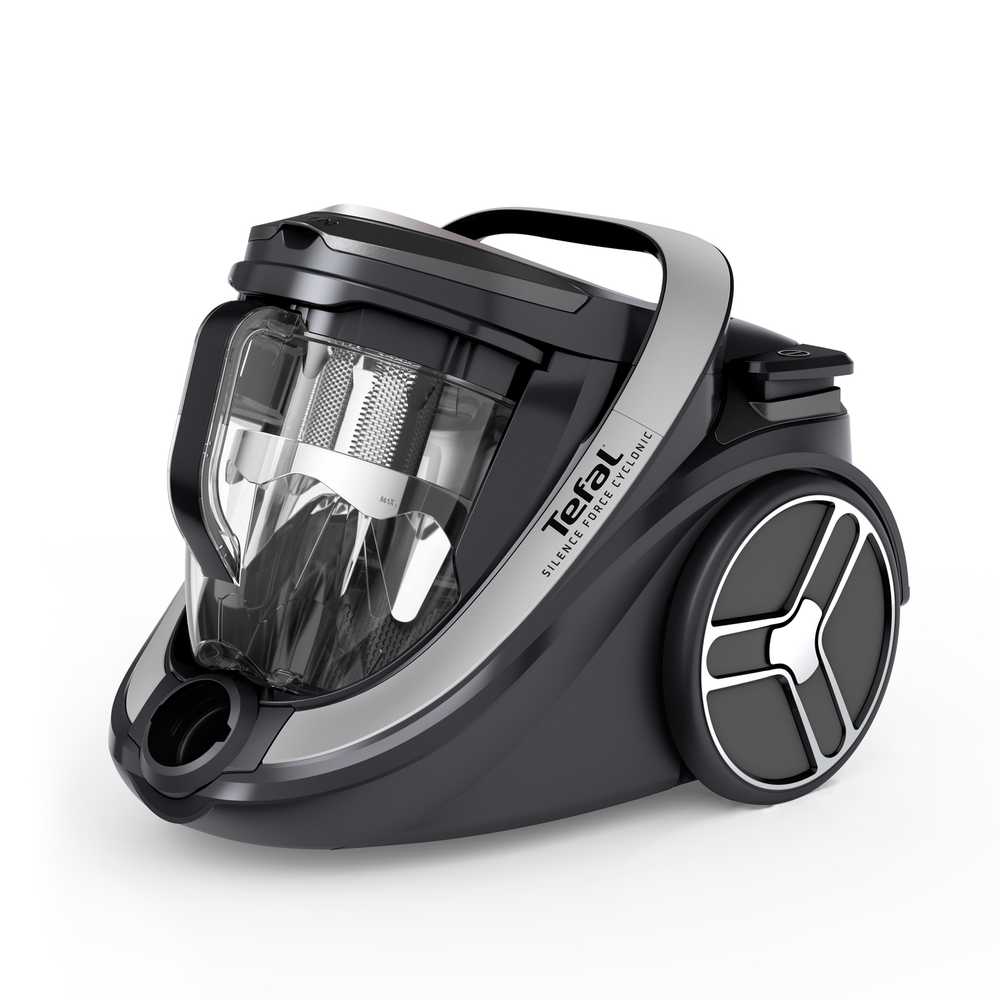 Пылесос с контейнером для пыли Tefal Silence Force Cyclonic Effitech TW7976EA