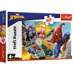 Pazl / Пазлы / Puzzles - "60" - On the web / Disney Marvel Spiderman