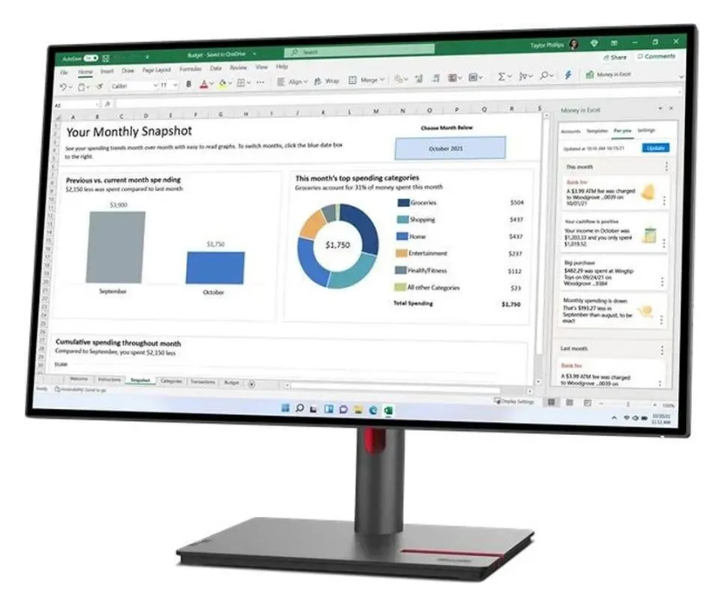 Монитор 27" Lenovo ThinkVision P27h-30