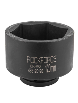 Головка ударная глубокая 1'', 120мм (6гр.) RockForce RF-485120120