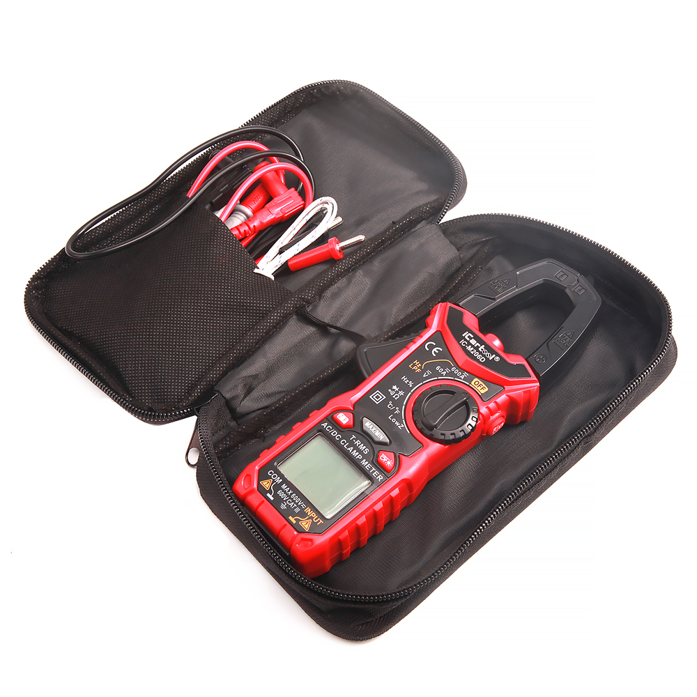 Токовые клещи постоянного/переменного тока 600A iCartool IC-M206D