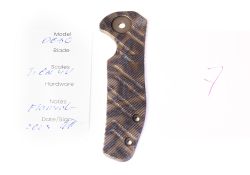 Накладка кастомная для Zero Tolerance 0630 ZT0630 титанфотография - 7