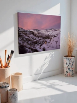 Картина на стену 40 X 50 Поезд в горах