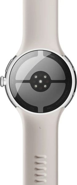 Умные часы Google Pixel Watch 4 45mm Wi-Fi + LTE (Polished Silver/Porcelain)