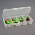 Набор силиконовых бусин в коробке КМ1 Три Кита (130х60х25мм)