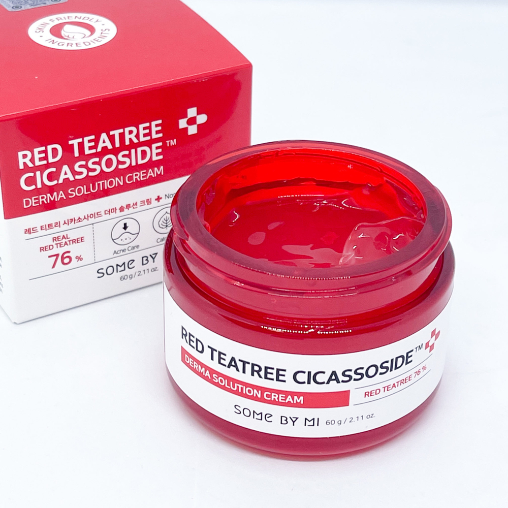 Крем с красным чайным деревом Some By Mi Red tea tree cicassoside final solution cream, 60 г